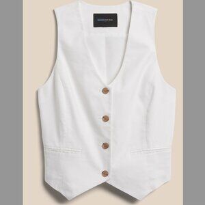 Banana Republic Linen Vest